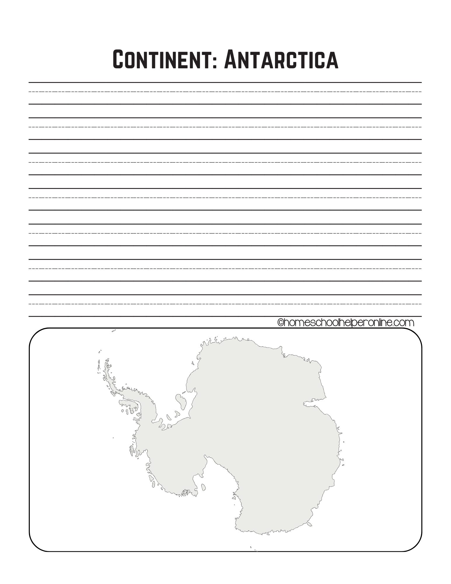 Antarctica NB HHO