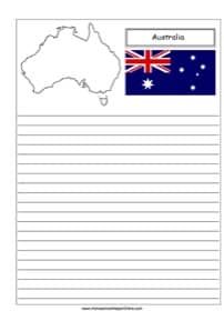 Australia Notebooking Page