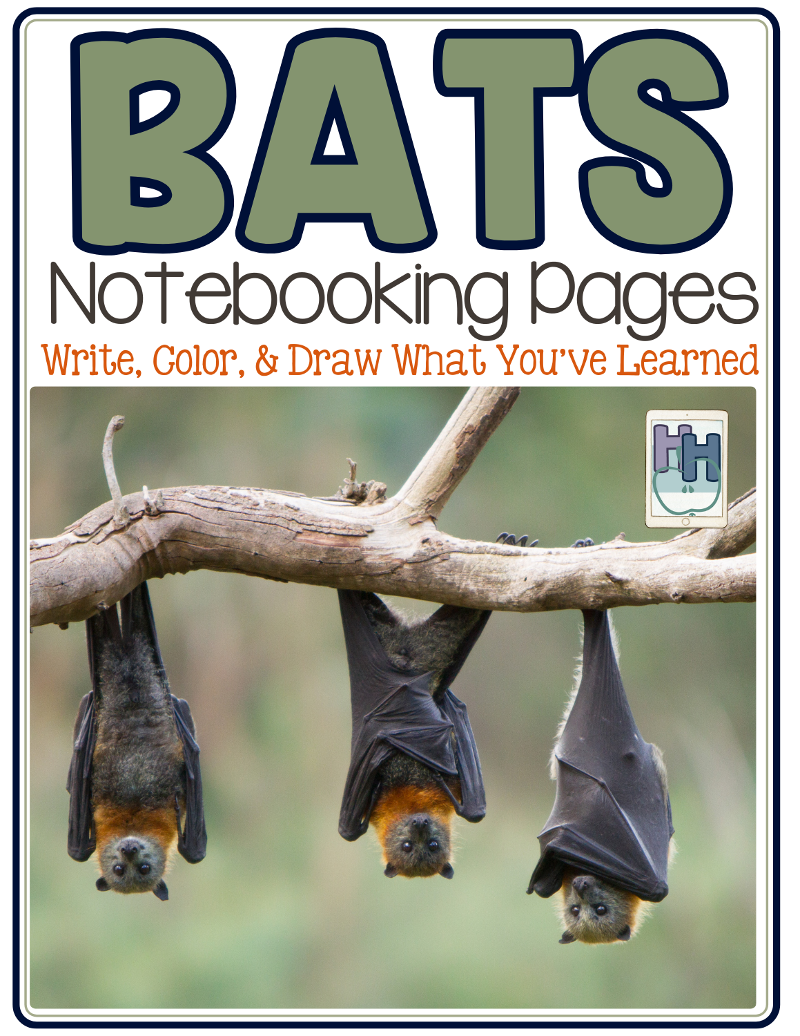 bats notebooking pages
