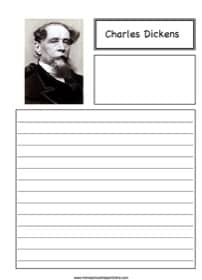 Charles Dickens Notebooking printables