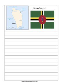 Dominica Notebooking Page
