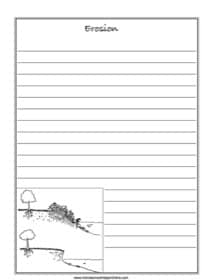 Erosion Notebooking Page