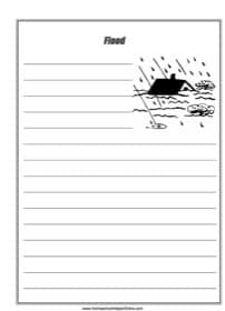 Flood Notebooking Page