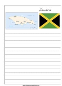 Jamaica Notebooking Page