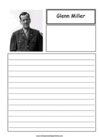 Glenn Miller Notebooking