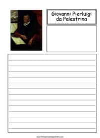 Giovanni Pierluigi da Palestrina Notebooking