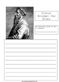 Pieter Bruegel Notebooking