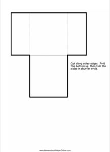 Shutter Book Templates - with extra flap