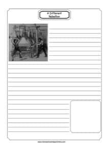 A Different Rebellion Notebooking Page
