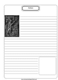 Aztecs Notebooking Page