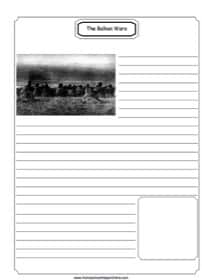The Balkan Wars Notebooking Page