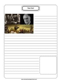 New Deal Notebooking Page