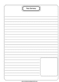 Nazi Germany Notebooking Page