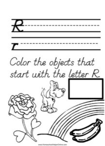 Alphabet Tracer Letter Q Worksheet