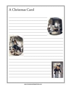 A Christmas Carol Notebooking Page