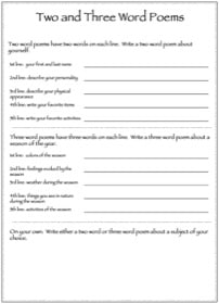 Language Arts Worksheets Homeschool Helper Online