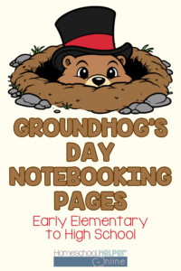 free groundhog's day printables early elementary to high school