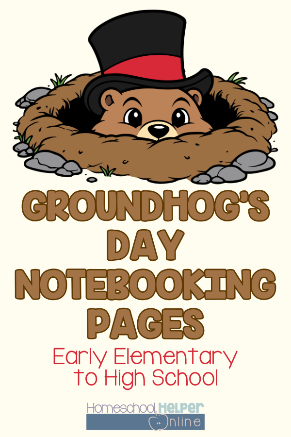 free groundhog's day printables early elementary to high school