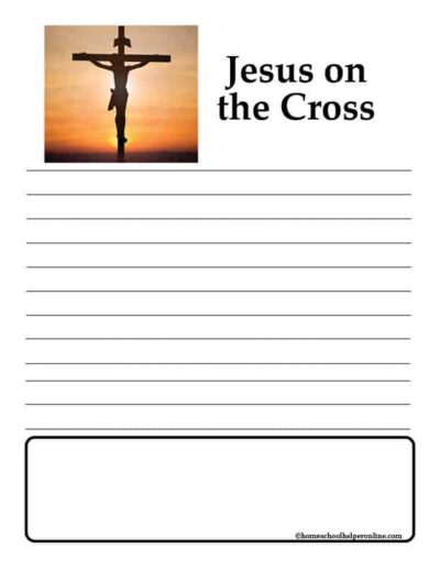 Religious Easter Notebooking Pages for Elementary & Middle School ...