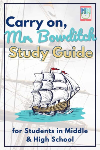 Carry on Mr Bowditch Literature study guide for middle and high school