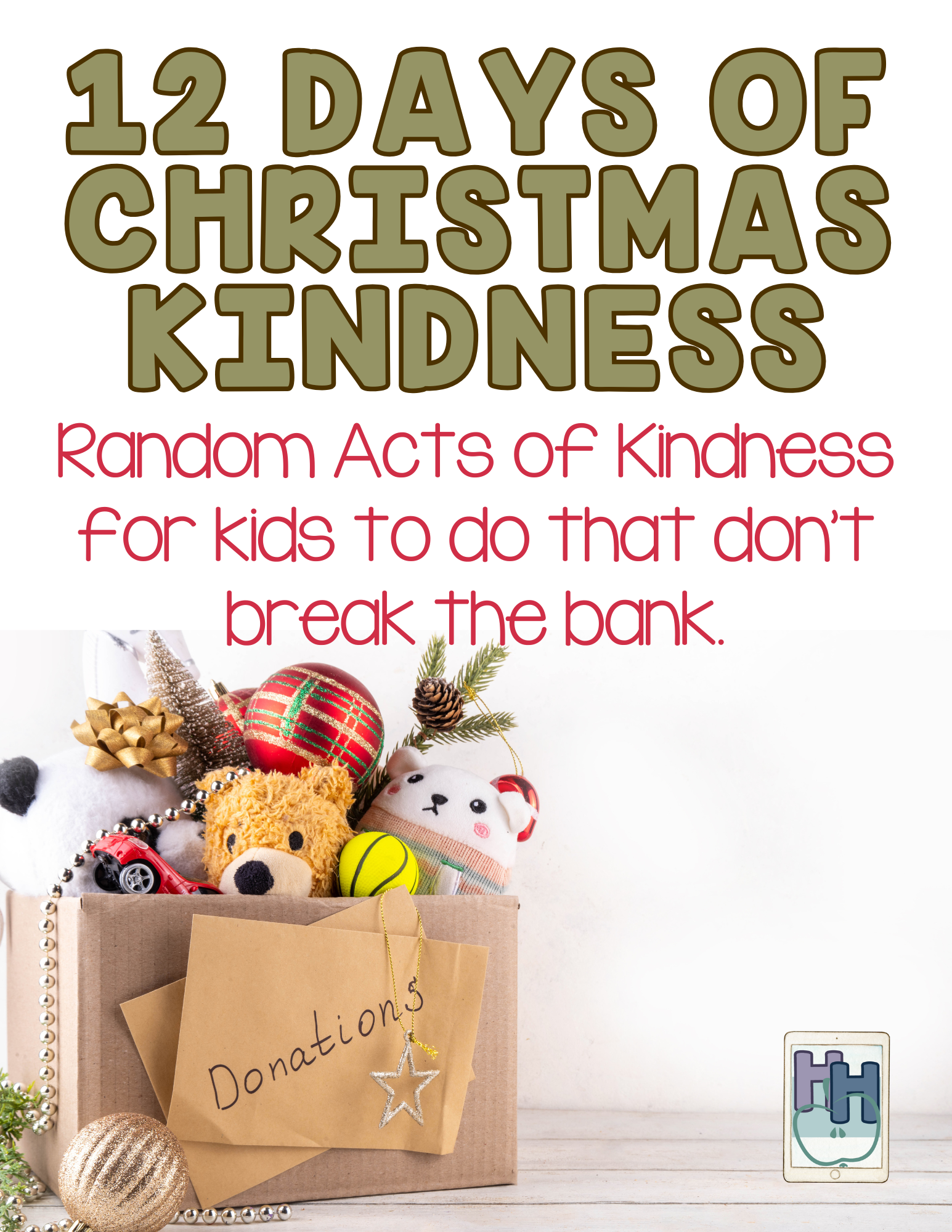 The 12 Days of a Generous Homeschool Christmas