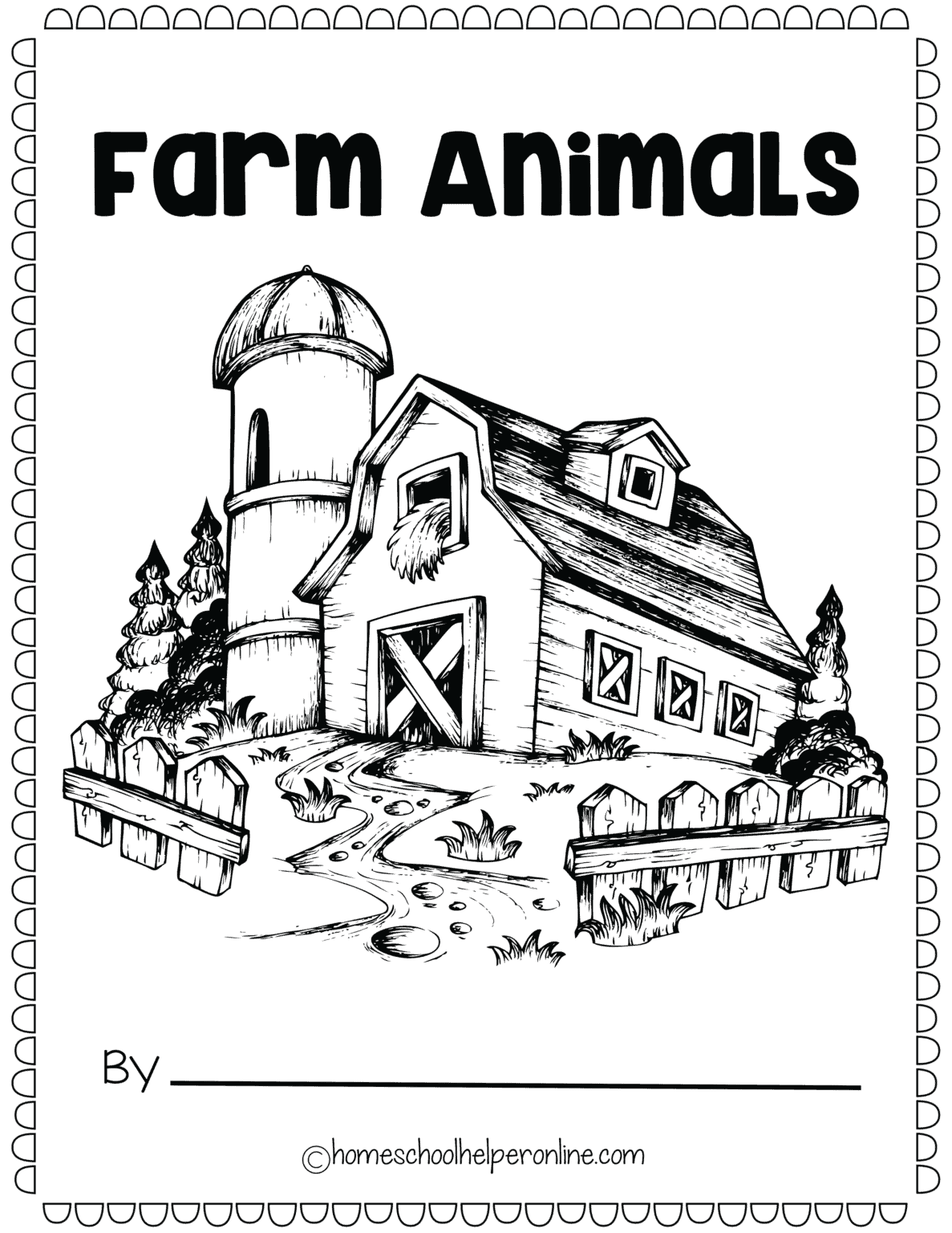 Farm Animals Notebooking & Anatomy Printables - Homeschool Helper Online