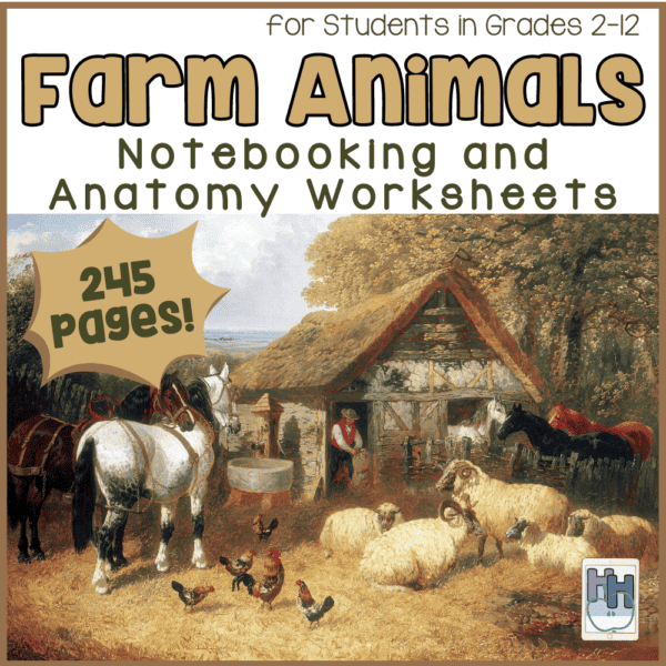 Farm Animals Notebooking Pack HHO Product
