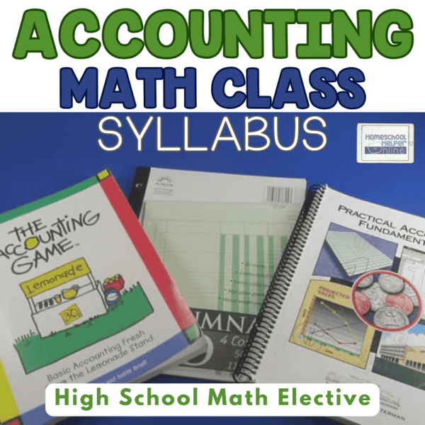 high school level math accounting class schedule
