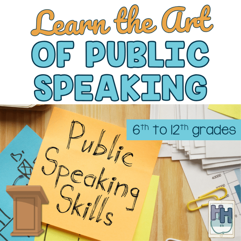 Practicing the Art of Public Speaking - Homeschool Helper Online