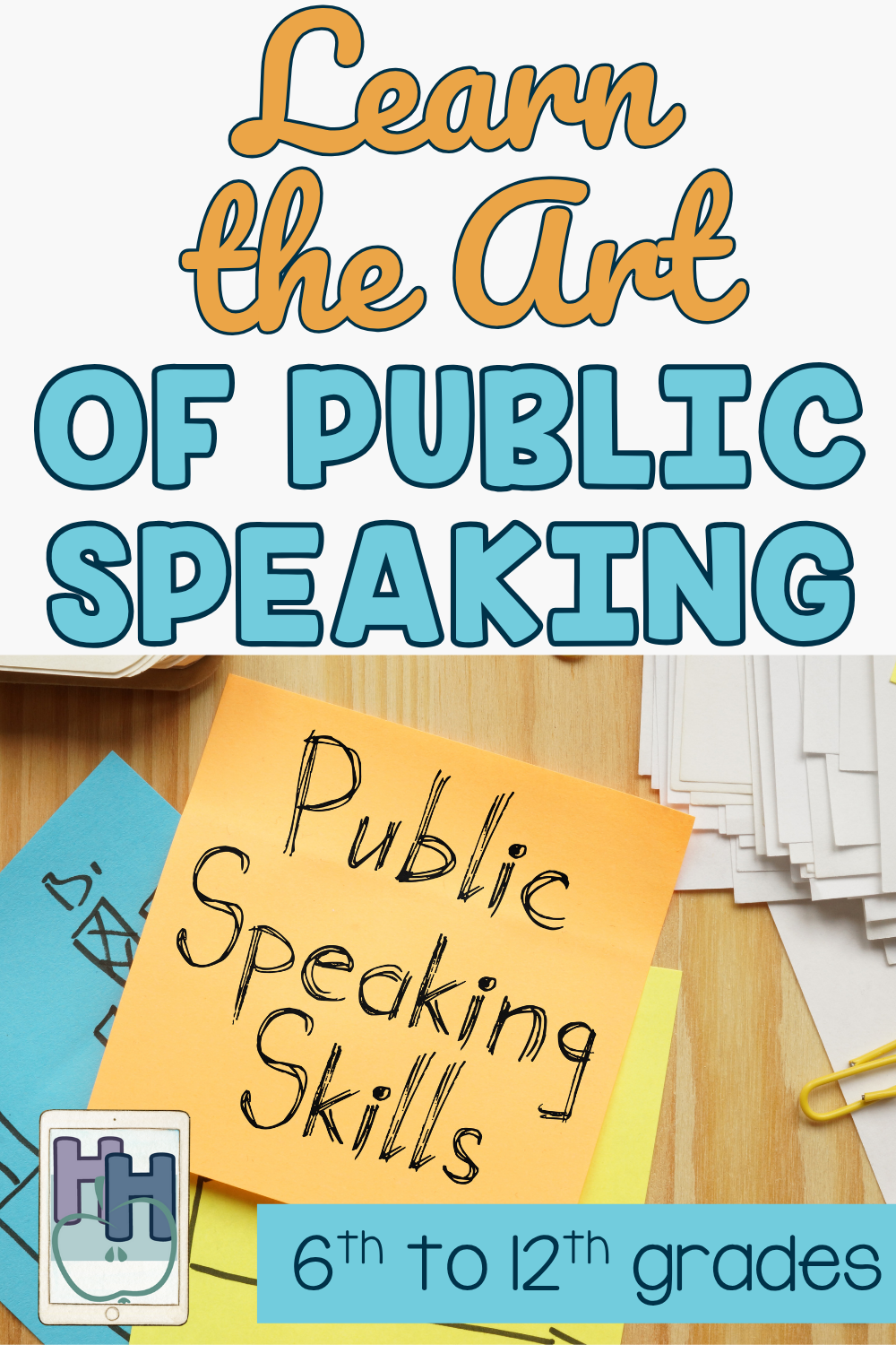 public speaking class high school and middle school ideas