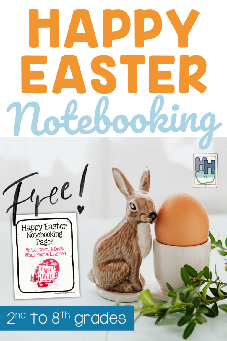 Free Easter Notebooking & Journaling Printables: Secular & Christian