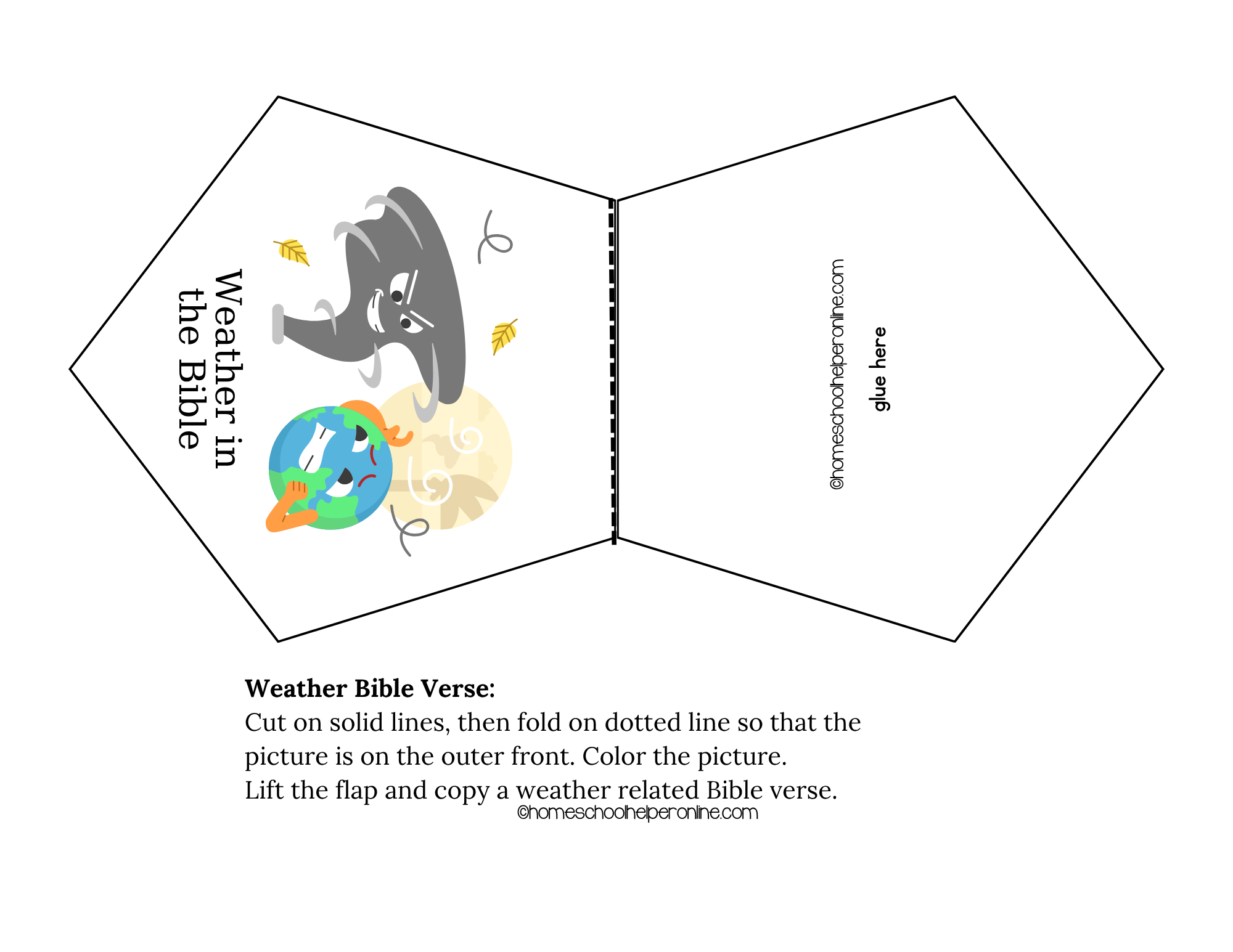 weather lapbook for elementary and middle school science