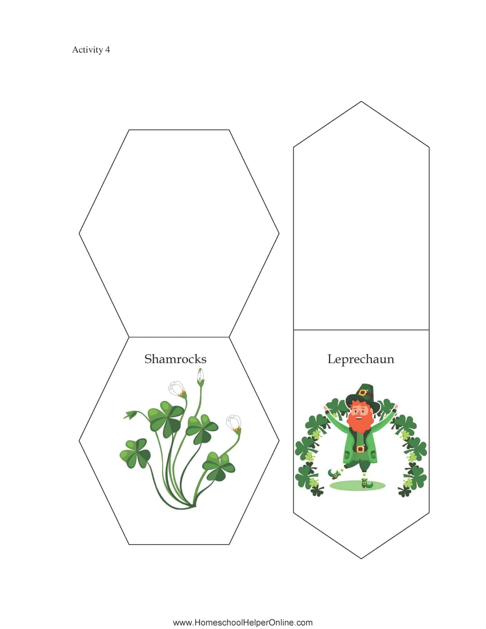 st patick's day lapbook learning folder