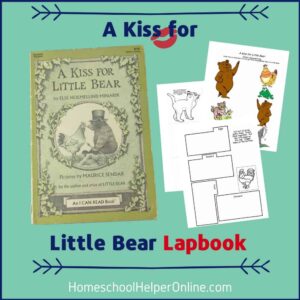 A Kiss for Little Bear Lapbooik