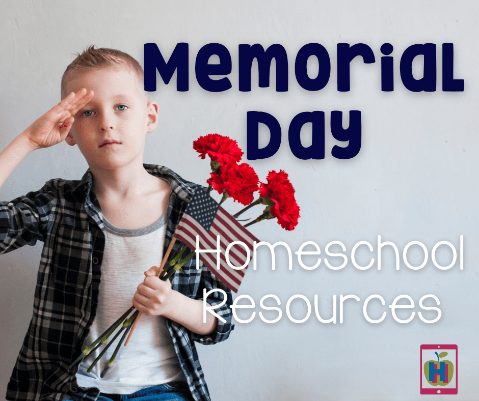 Memorial day homeschool printables