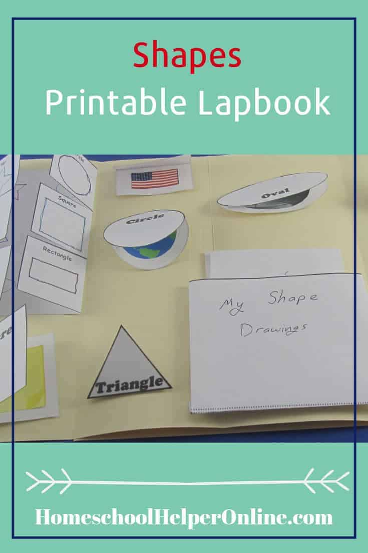 Printable shapes lapbook